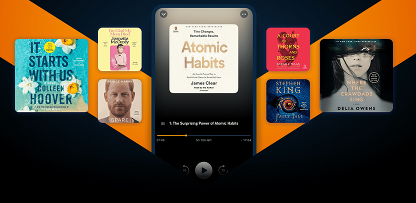 Slide image for Audible